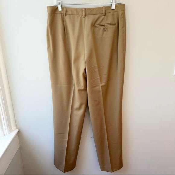 346 Brooks Brothers women’s tan wool trousers - Picture 3 of 6